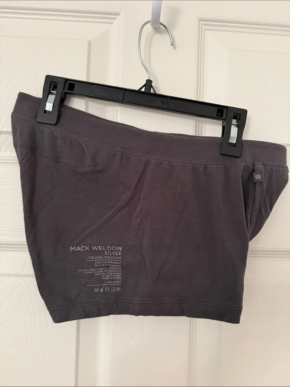 Mack Weldon Silver Trunk in Charcoal
